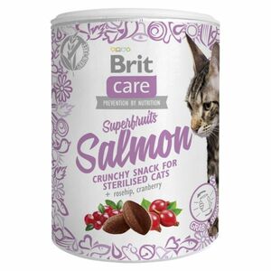 BRIT Care Snack Superfruits Salmon losos s šípkem a brusinkami pro kočky 100 g obraz