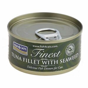 FISH4CATS Finest tuňák s mořskými řasami konzerva pro kočky 70 g obraz