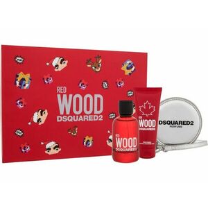 Dsquared² Red Wood - EDT 100 ml + sprchový gel 100 ml + malá peněženka obraz