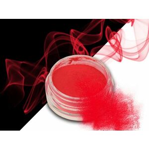 Ráj nehtů Smoke pigment - Neon Red Grapefruit obraz