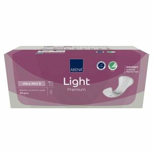 ABENA Light ultra mini 0 inkontinenční vložky 24 ks obraz