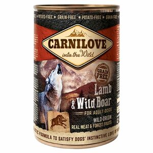 CARNILOVE Dog lamb & wild boar grain free pro psy 400 g obraz