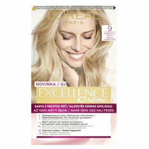 L'OREAL Excellence Creme Barva na vlasy 9 Blond velmi světlá obraz