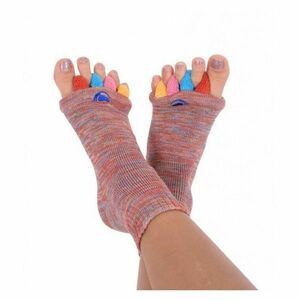 HAPPY FEET Adjustační ponožky multicolor velikost M obraz