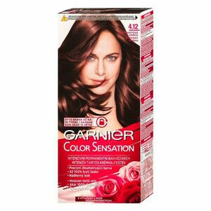 GARNIER Color Sensation Barva na vlasy 4.12 Diamantová hnědá obraz