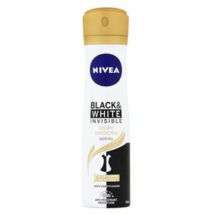 NIVEA Black & White Invisible Silky Smooth Sprej antiperspirant 150 ml obraz