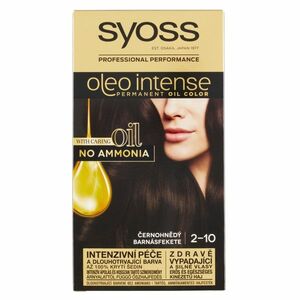 SYOSS Oleo Intense Barva na vlasy 2-10 Černohnědý obraz