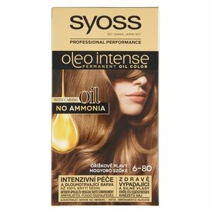 SYOSS Oleo Intense Barva na vlasy 6-80 Oříškově plavý obraz