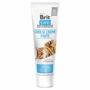 BRIT Care Paste Cheese Creme With Prebiotics podpora trávení pro kočky 100 g obraz