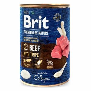 BRIT Premium by Nature Beef & Tripes konzerva pro psy 1 ks, Hmotnost balení: 400 g obraz