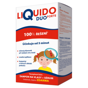 LIQUIDO Duo forte šampon na vši 200 ml + sérum ZDARMA obraz