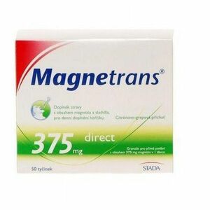 MAGNETRANS 375 mg 50 tyčinek granulátu obraz
