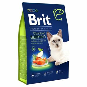 BRIT Premium by Nature Sterilized Salmon granule pro kočky 1 ks, Hmotnost balení: 8 kg obraz