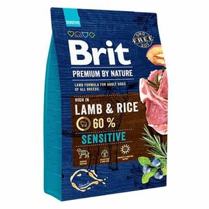 BRIT Premium by Nature Sensitive Lamb granule pro psy 1 ks, Hmotnost balení: 3 kg obraz