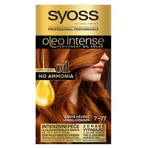 SYOSS Oleo Intense Barva na vlasy 7-77 Zářivě měděný obraz