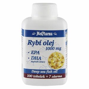 MEDPHARMA Rybí olej 1000 mg + EPA + DHA 107 tobolek obraz