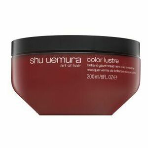 Shu Uemura Color Lustre Brilliant Glaze Treatment posilující maska pro lesk a ochranu barvených vlasů 200 ml obraz
