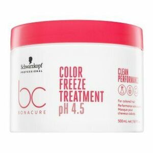 Schwarzkopf Professional BC Bonacure Color Freeze Treatment pH 4.5 Clean Performance ochranná maska pro barvené a melírované vlasy 500 ml obraz