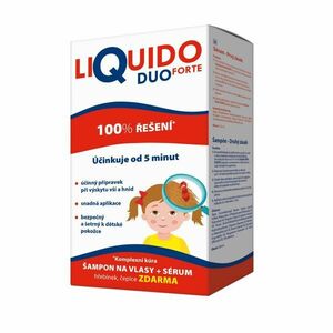 Liquido DUO FORTE šampon na vši + sérum 200 ml obraz