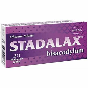 Stadalax 5 mg 20 obalených tablet obraz