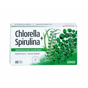 Favea Chlorella + Spirulina 60 tablet obraz