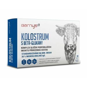 Barny´s Kolostrum s beta-glukany 30 kapslí obraz