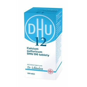 Schüsslerovy soli Calcium sulfuricum DHU D6 200 tablet obraz