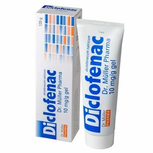 Dr. Müller Diclofenac 10 mg/g gel 120 g obraz
