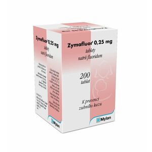Zymafluor 0, 25 mg 200 tablet obraz