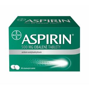 Aspirin 500 mg 80 tablet obraz