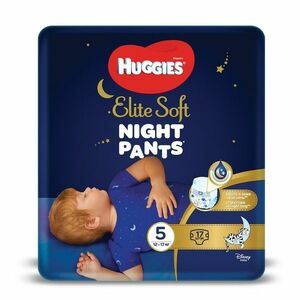 Huggies Elite Soft Pants night 5 12–17 kg 17 ks obraz