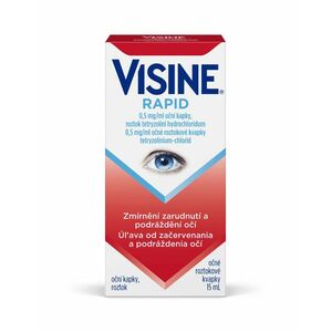 Visine Rapid 0, 5 mg/ml oční kapky 15 ml obraz
