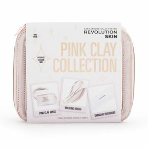 Revolution Skincare Pink Clay Collection Set sada péče o pleť 3 ks obraz