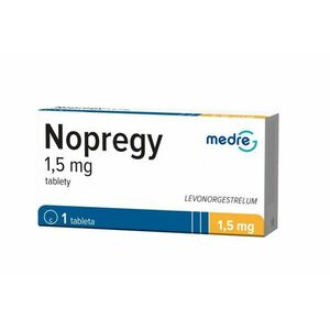 Medreg Nopregy 1, 5 mg 1 tableta obraz