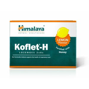 Himalaya Herbals Koflet-H Lemon pastilky s medem 12 ks obraz