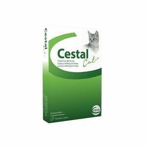 Cestal Cat 80/20 mg pro kočky 8 žvýkacích tablet obraz