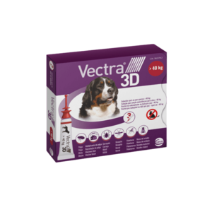 Vectra 3D spot-on pro psy XL (> 40 kg) 3 pipety obraz