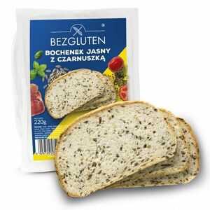 BEZGLUTEN Chléb bílý s Černuchou bez lepku 220 g obraz