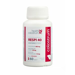Health&colostrum RESPI 40 bakteriální lyzáty 60 tablet obraz