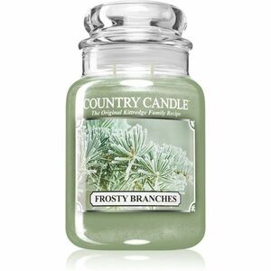 Country Candle Frosty Branches vonná svíčka 652 g obraz