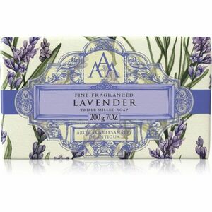 The Somerset Toiletry Co. Aromas Artesanales de Antigua Triple Milled Soap luxusní mýdlo Lavender 200 g obraz