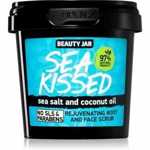 Beauty Jar Sea Kissed peeling na obličej i tělo s mořskou solí 200 g obraz