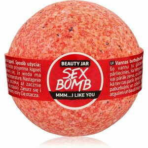 Beauty Jar Sex Bomb Mmm...I Like You koupelová bomba s vůní šťavnatých jahod 150 g obraz