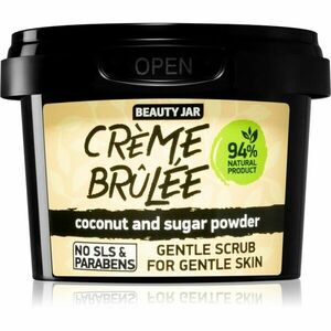 Beauty Jar Crème Brûlée jemný peeling na obličej 120 g obraz