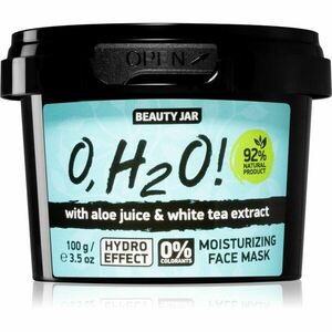 Beauty Jar O, H2O! hydratační pleťová maska s aloe vera 120 g obraz