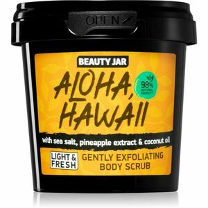Beauty Jar Aloha, Hawaii jemný tělový peeling s mořskou solí 200 g obraz