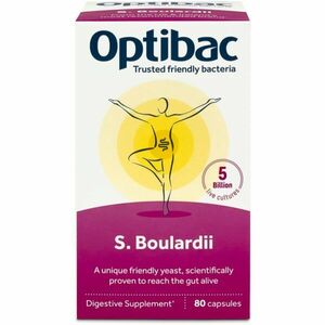 Optibac Saccharomyces Boulardii probiotika pro podporu trávení 80 cps obraz