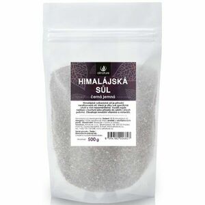 Allnature Himalájská sůl černá kuchyňská sůl 500 g obraz