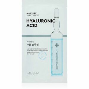 Missha Mascure Hyaluronic Acid hydratační plátýnková maska 28 ml obraz