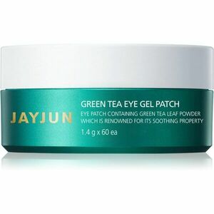 Jayjun Eye Gel Patch Green Tea hydrogelová maska na oční okolí pro rozjasnění a hydrataci 60x1, 4 g obraz